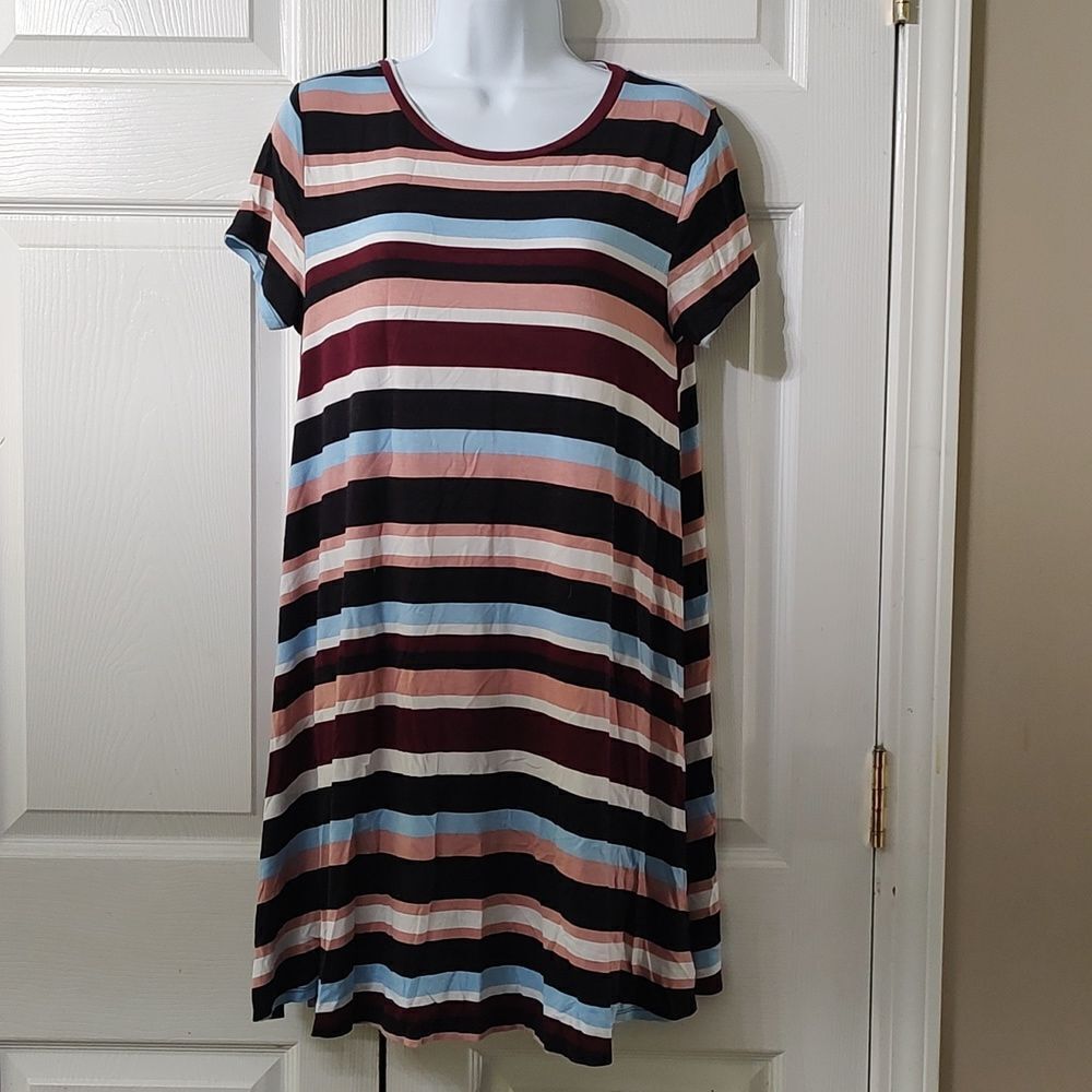 Arizona Jean Co. - Multi Color Swing Dress  Sz L